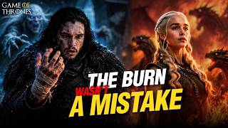 Jon Snow Burn: How It Exposed the Targaryen Lie | Book vs Show Explained #gameofthrones