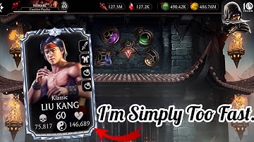 Klassic Liu Kang Klash Tower Gameplay🔥MK Mobile | Quickest Winner Daimond Character in Mortal Kombat