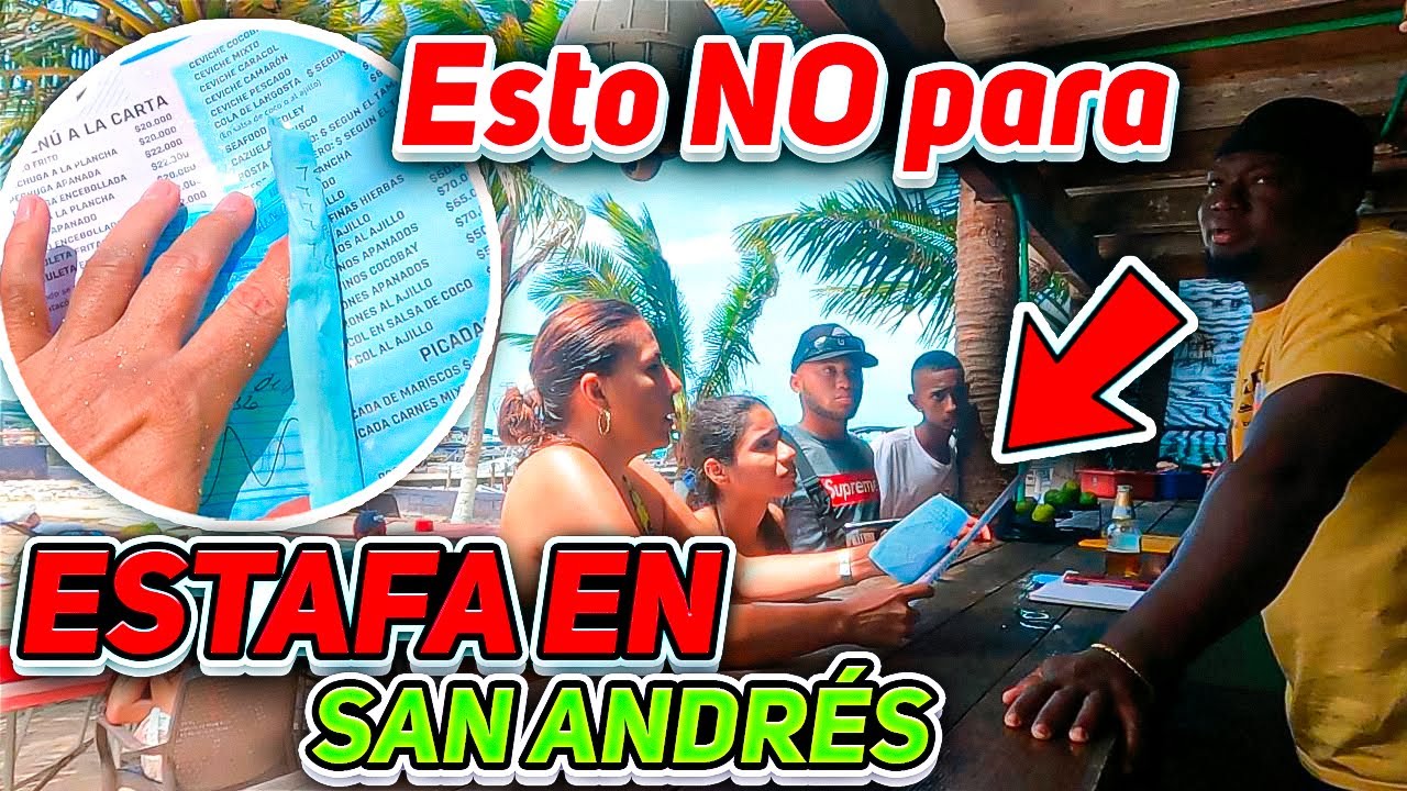 Nueva modalidad de ESTAFA en San Andrés 2022 🇨🇴Aprenda a NO caer😰 - YouTube