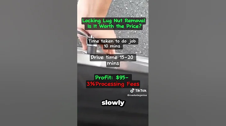 Locking Lug Nut Removal | Is It Worth The Price???  |Start A Roadside Assistance Business