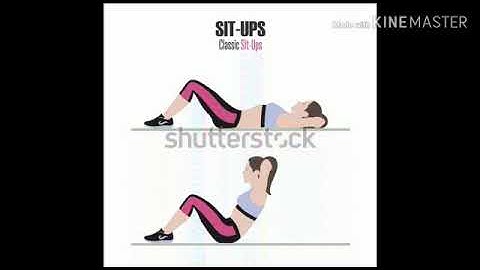 Push up, sit up dan back up untuk perempuan