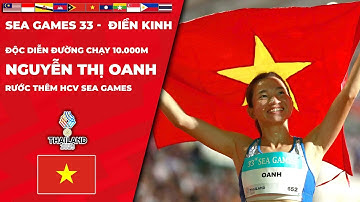 SEA Games 33 | Bỏ cả Đông Nam Á sau lưng, Nguyễn Thị Oanh độc diễn ngôi đầu 10.000m