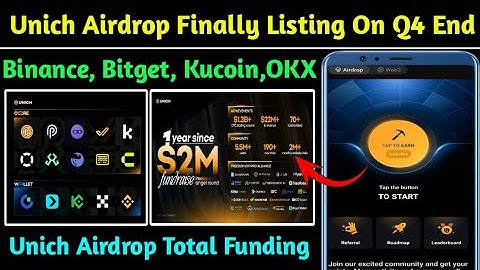 📩Unich Airdrop Finally Listing On Q4 | Unich Airdrop Total Funding |Unich Airdrop Listing On Binance