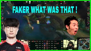 Faker 5 Head Juke Against Caps Is Totaly Insane 😲😲