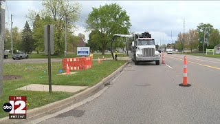 Consumers Energy replacing gas line in Burton, Flint Township