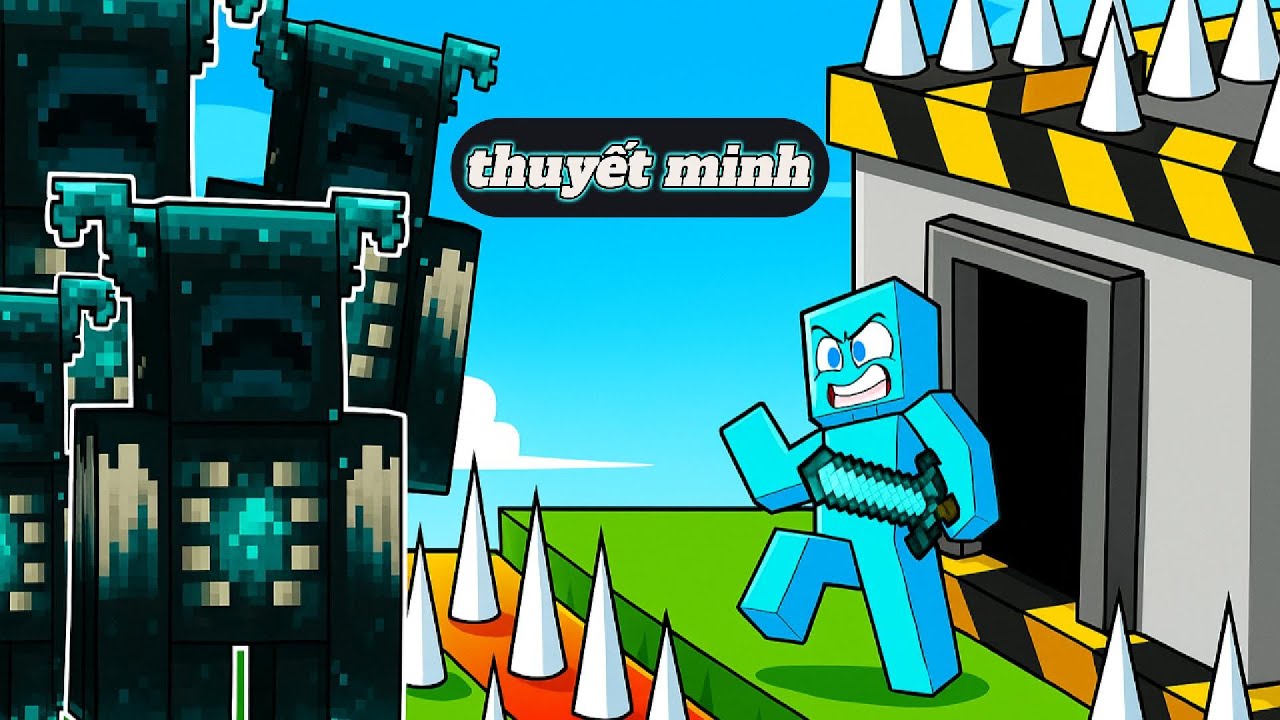 Tôi Thử Thách Sống Sót Giữa Tận Thế Sculk Trong Minecraft