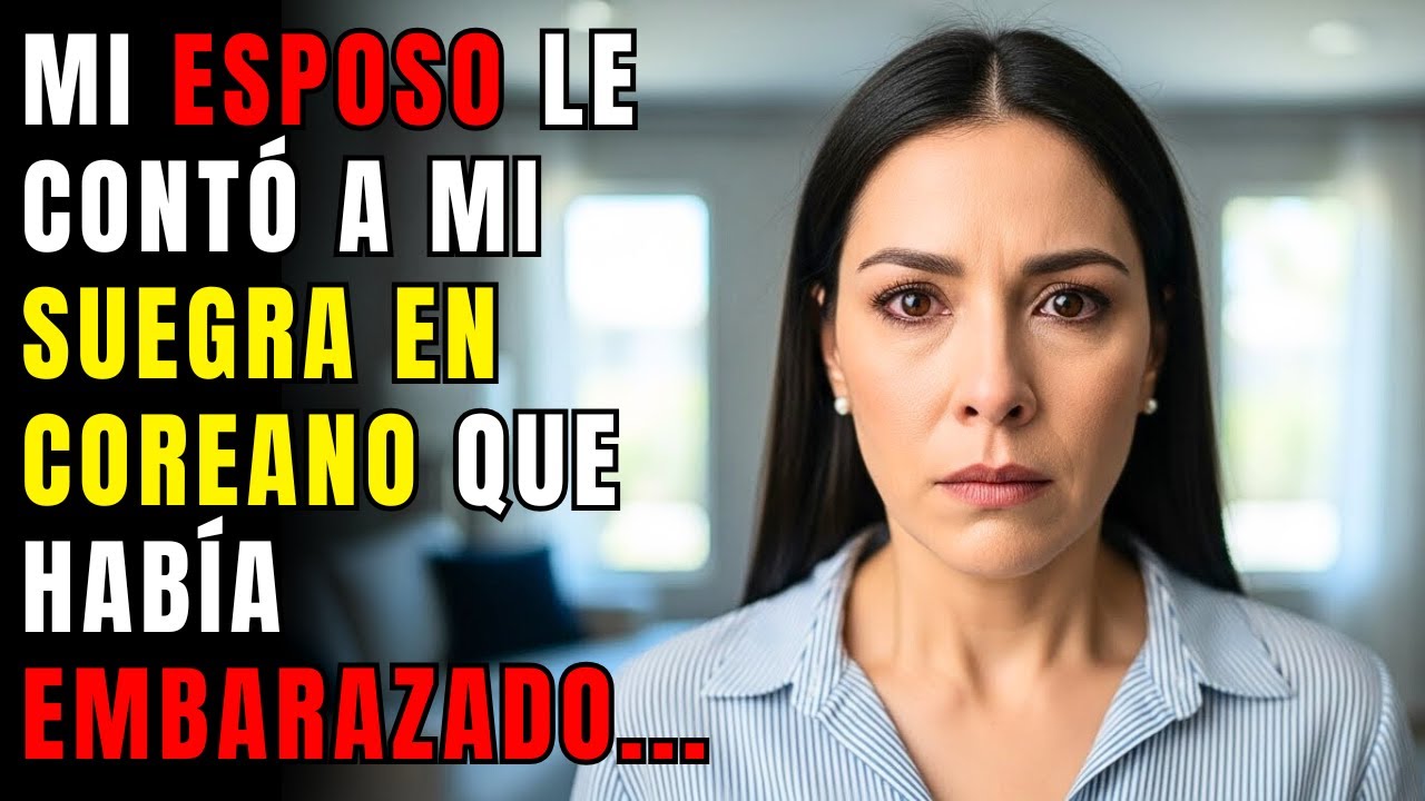 Mi esposo le contó a mi suegra en coreano que había embarazado a mi mejor amiga… pero ellos no...