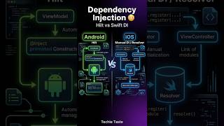 Dependency injection In Android and iOS #AndroidDeveloper#iOSDeveloper#Programming#MobileDevelopment