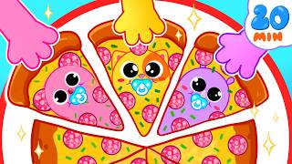 Little Pizza for Kids | Funny Songs For Baby & Nursery Rhymes by Toddler Zoo