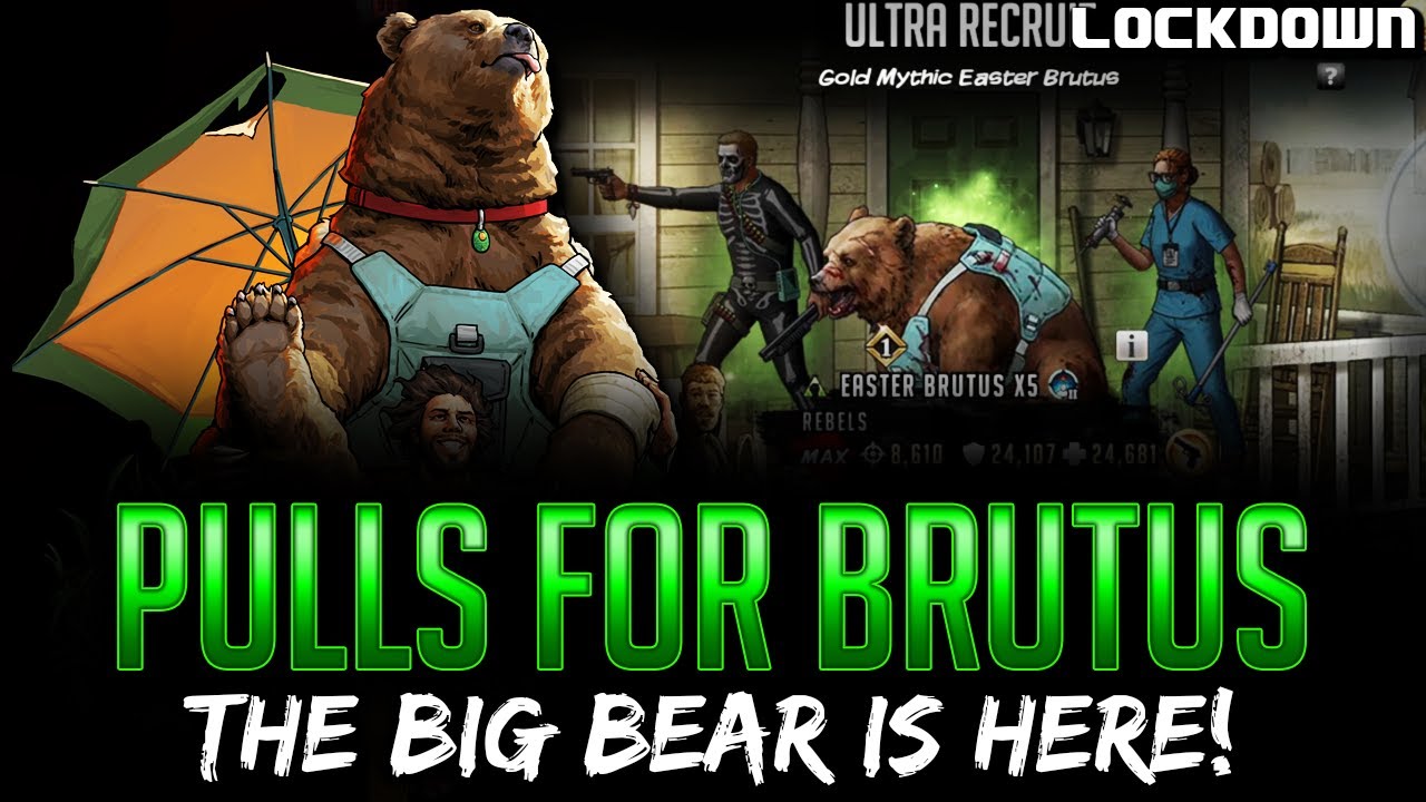 TWD RTS: Pulls for Mythic Brutus,  - The Walking Dead: Road to Survival