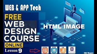 Free web design online course Lesson 9 for intermediate learner HTML IMAGE part1