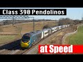 Avanti west coast class 390 pendolinos at speed