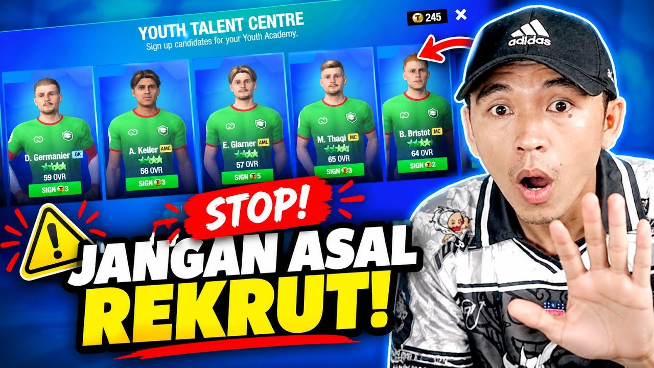Cara Dapat Wonderkid OP di Akademi Remaja Top Eleven 2027