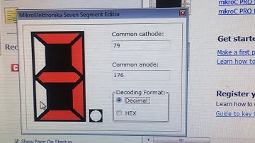 SEVEN SEGMENT AND KEYPAD INTERFACING TUTORIAL by GROUP1