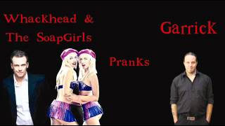 Whackhead pranks Garrick from Standing Ovations Entertainment