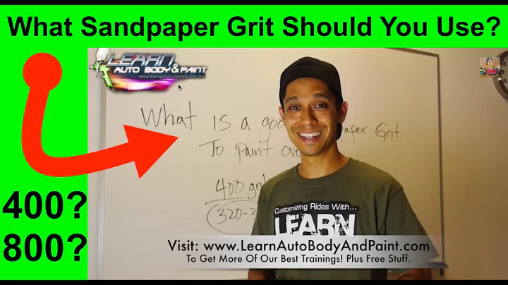Best Sandpaper Grit for Car Painting - 400, 600, 800 Grit?