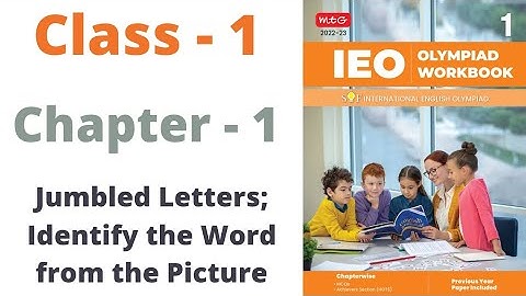 IEO ~  International  English Olympiad |  Class - 1 | C - 1 | Jumbled Letters | By - Sudhir Sir