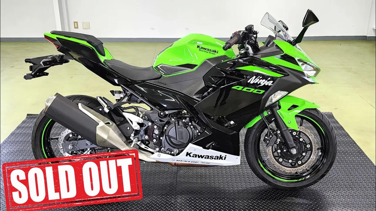 るか R6.4/13売約済 2021年モデル Ninja400 KRTエディション 9,034km 傷無し