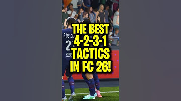 The BEST 4-2-3-1 Custom Tactics In EA FC 26! 🔥
