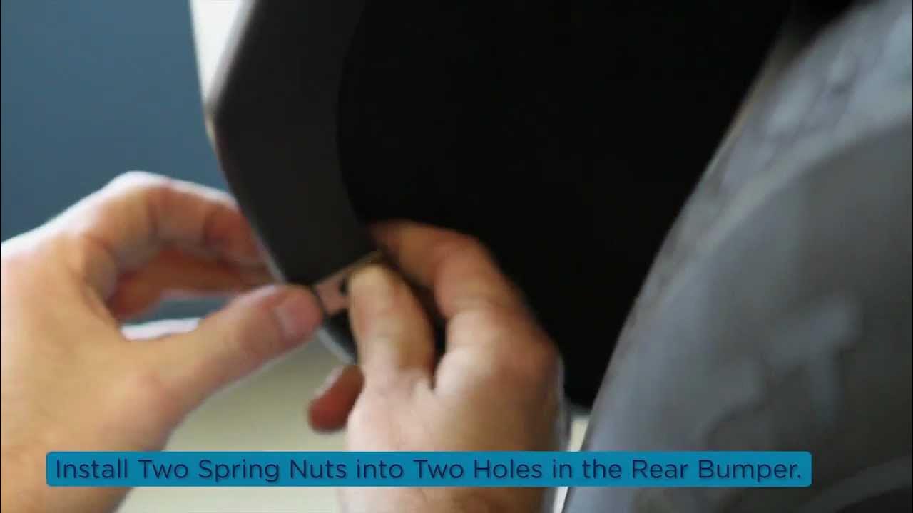How to install Splash Guards/Mud Guards on a Honda - YouTube