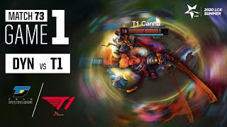 Summer mix hurricane. Produce by Canna | 다이나믹스 vs T1 H/L 08.09 | 2020 우리은행 LCK 서머 스플릿