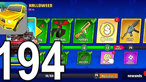 Gangs Wars: Pixel Shooter RP - Gameplay Walkthrough Part 194 - Halloween Pass (Android, iOS)