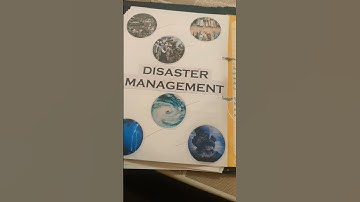 Project file on the topic disaster management 🌹🌹#sst#project#disastermanagement