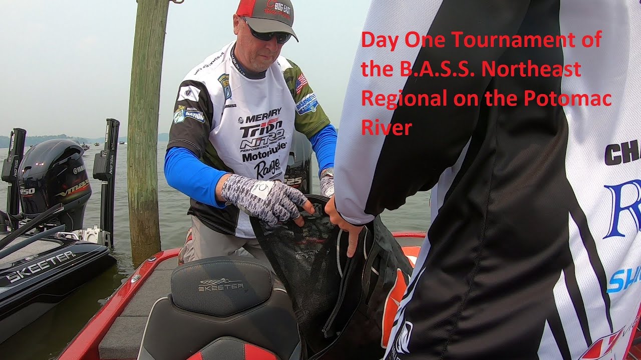 Day one Tournament Bass Nation Northeast Regional Potomac River