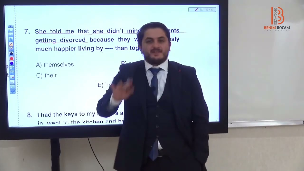 HAKKI ŞAHİN VİDEO 28 Overdose Pronouns Soru Çözümü