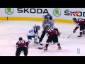 Latvia-Finland 3:2 ice hockey IIHF 2014 Minsk