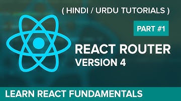 [#1] Introduction to React Router | Complete React Developer Course  - Hindi / Urdu Tutorial
