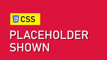 Css - Placeholder Shown özelliğini kullanarak animasyon yapmak