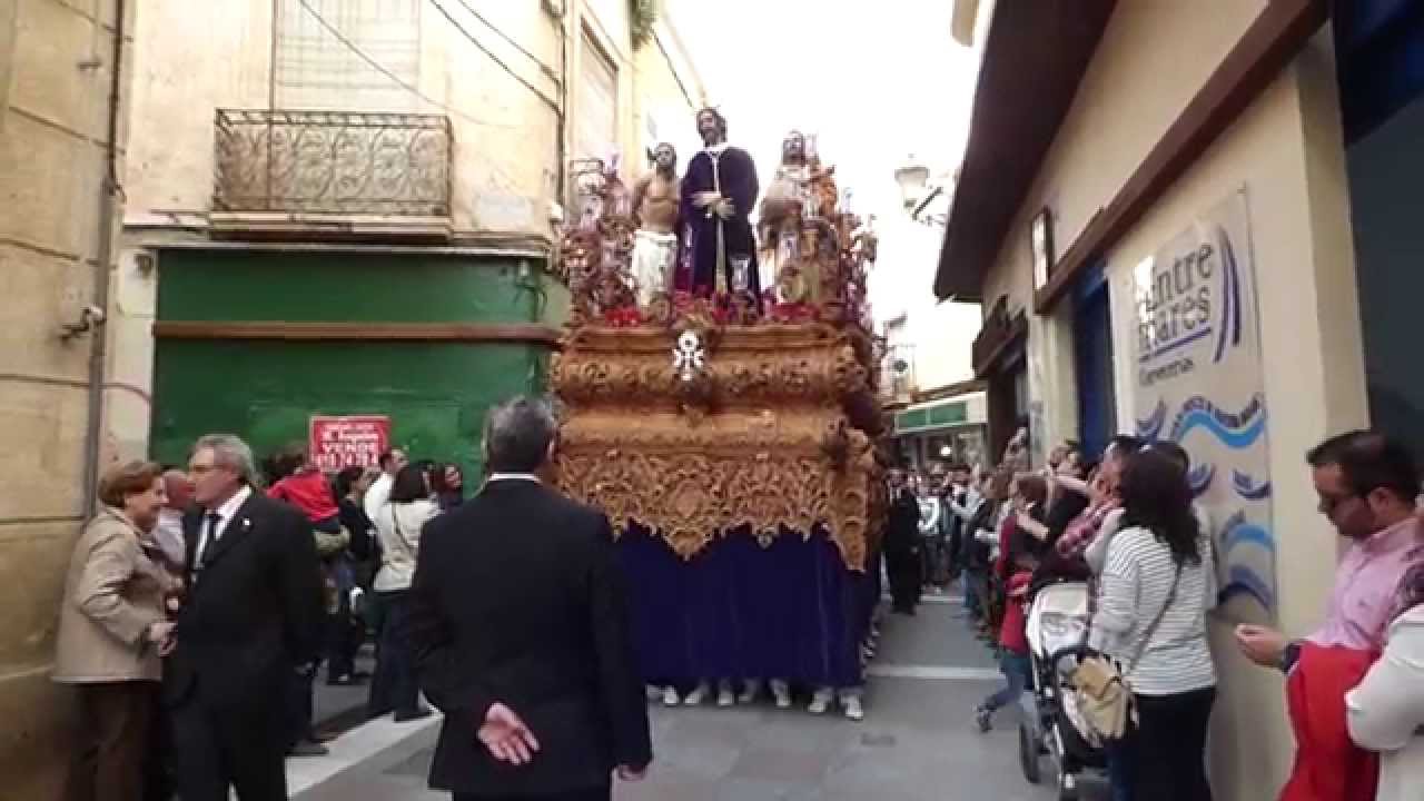 Sentencia Almería Lunes Santo 2015 calle de las tiendas 3/3