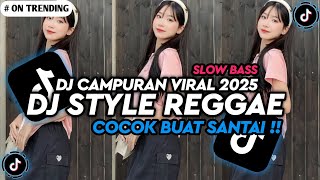 Kumpulan Dj Reggae Santai  Bass   Dj Cdanuran Reggae Slow Terbaru Viral Tik Tok