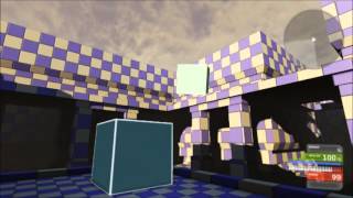 Retro FPS: Physics Gun and Pushing Objects