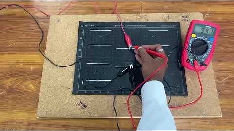 Mapping of Electric Field and Equipotential Lines | Physics Lab Experiment