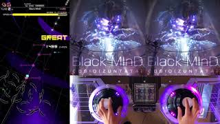 【グルーヴコースター3EX】Black MInD (HARD) PERFECT 手元付き