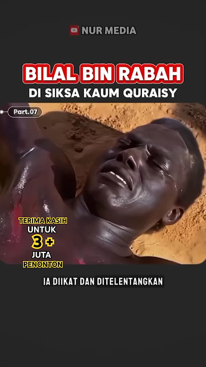 Bilal Bin Rabah Di Siksa Kaum Quraisy. Part07 |Nur Media #short #kisahrasulullah #bilalbinrabah