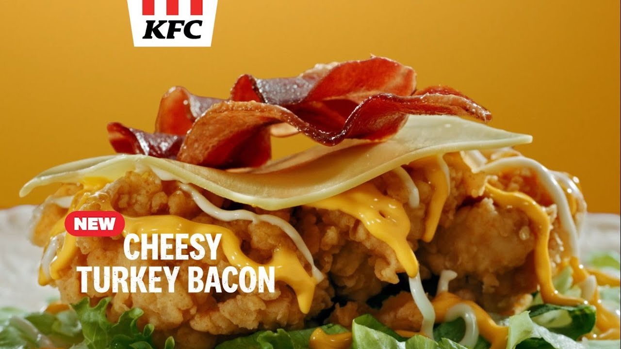 KFC Cheesy Turkey Bacon Pockett YouTube