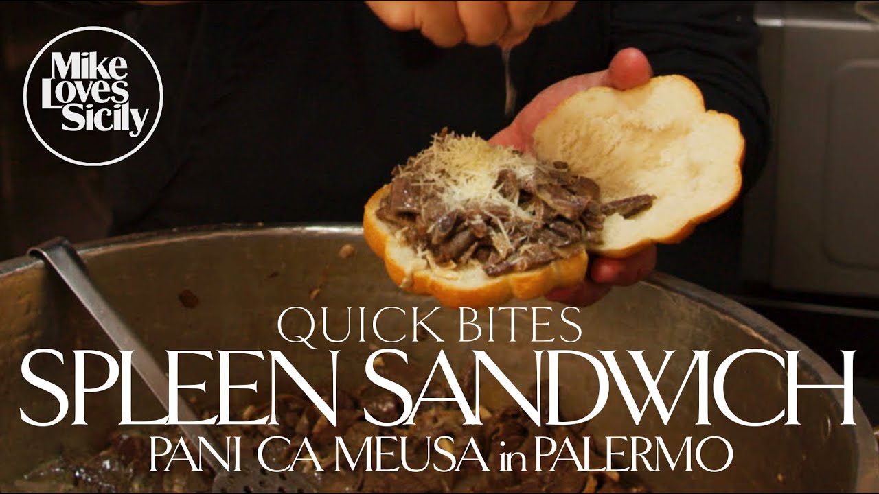 SPLEEN SANDWICH - (Pane ca meusa) in Palermo