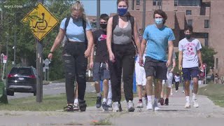 Tracking new cases at local colleges