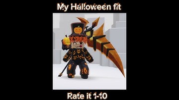 Halloween Roblox outfit #halloween #roblox #capcut #shorts #youtubeshorts