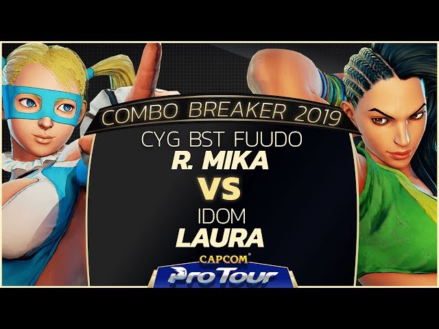 CYG BST Fuudo (R. Mika) vs Idom (Laura) - Combo Breaker 2019 Top 24 - CPT 2019