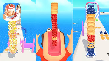 Pancake Run | Satisfying and Relaxing Game | All Levels | Android iOS