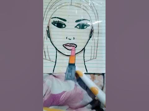 бумажный макияж💅💓😘 - YouTube
