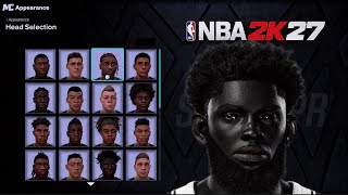 BEST BLACK TAZ GLITCH 3D FACE SCAN in NBA 2K27! COMP DRIPPY FACE CREATION TUTORIAL 