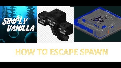 How to escape spawn on Simply Vanilla Minecraft anarchy server 1.20.1