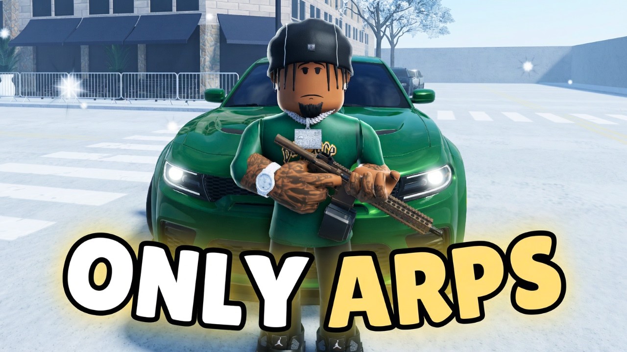 I went SLIDING with ONLY ARPS in South Bronx The Trenches Roblox!