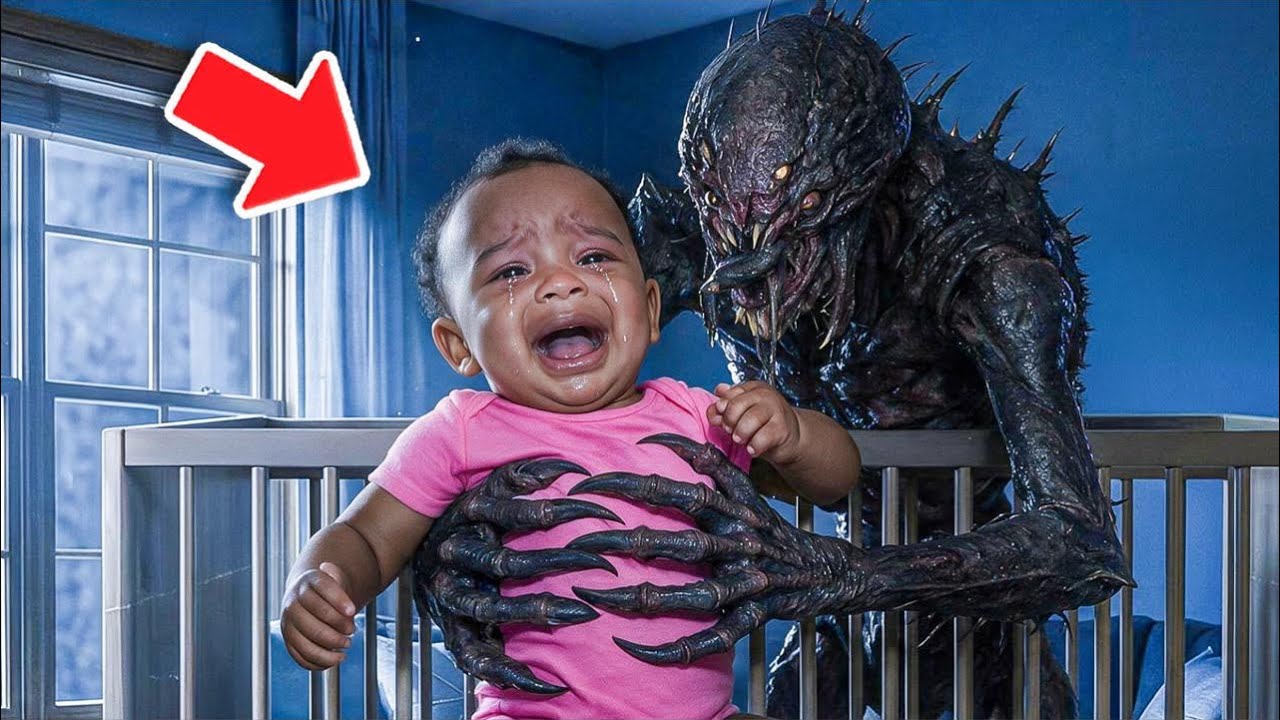 SOMETHING ATE OUR BABY.. WHAT IS THIS !? 