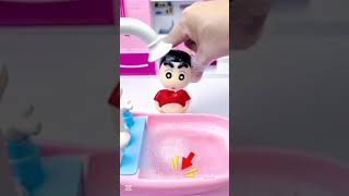 Shin Chan and friends Toy Fun ASMR#shorts #funny #toys #asmr #satisfying